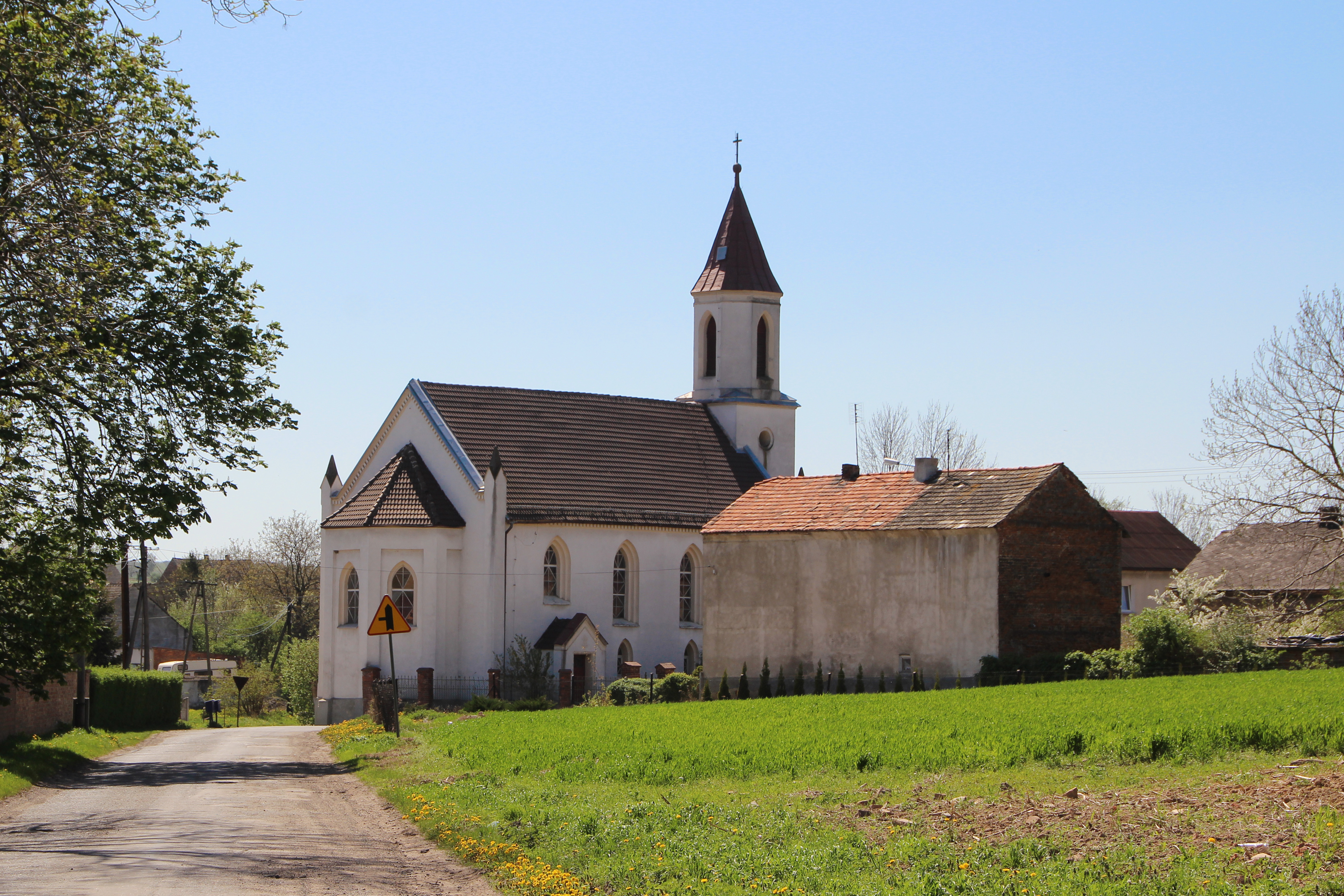 kościół ewangelicki w ściborzycach